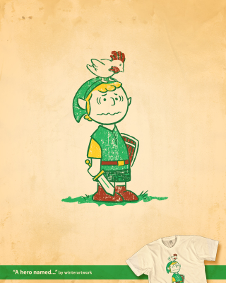 Illustration for article titled Charlie Brown as the Hero of Hyrule? Good Grief!